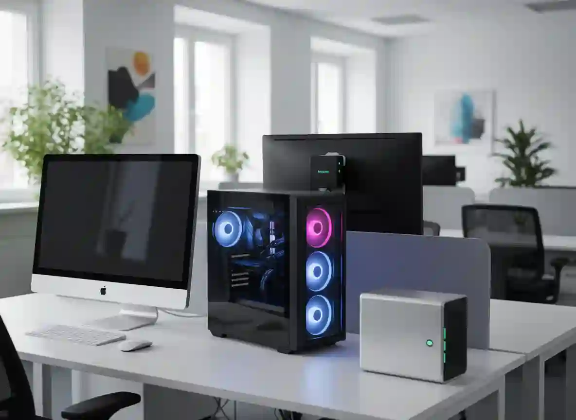 desktop computers voor kantoor